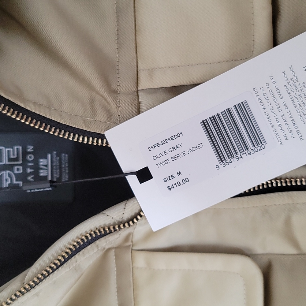 NWT RARE PE Nation Twist Serve Bomber Jacket - Picture 13 of 14
